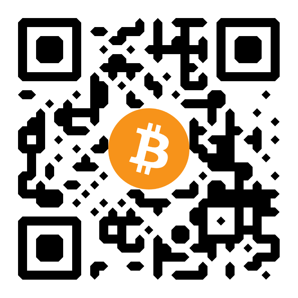 Bitcoin payment QR code
